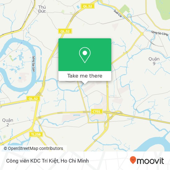 Công viên KDC Trí Kiệt map