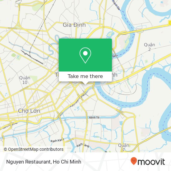 Nguyen Restaurant map