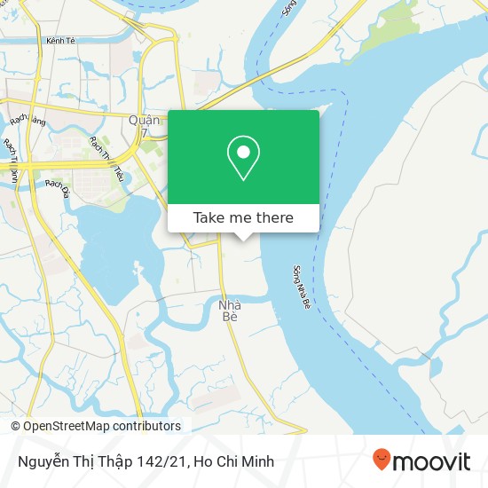 Nguyễn Thị Thập 142/21 map