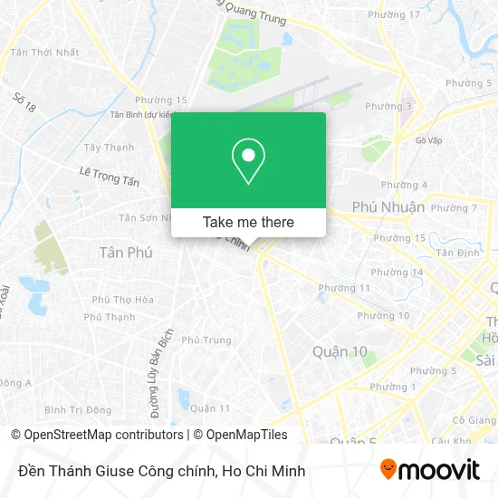 Đền Thánh Giuse Công chính map