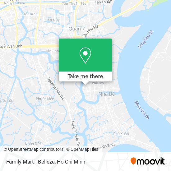 Family Mart - Belleza map