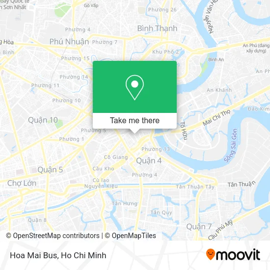 Hoa Mai Bus map