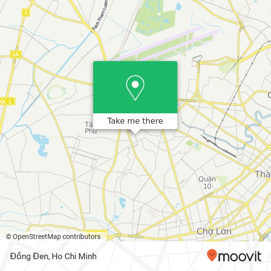 Đồng Đen map