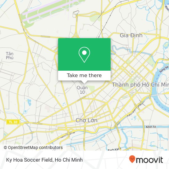 Ky Hoa Soccer Field map
