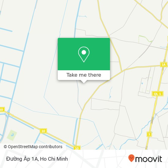 Đường Ấp 1A map