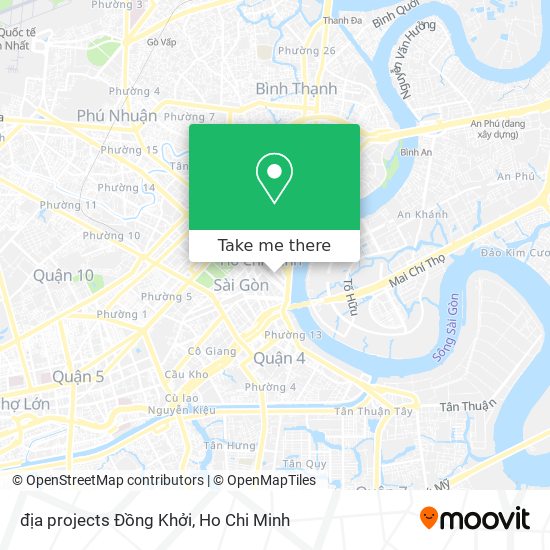 địa projects Đồng Khởi map