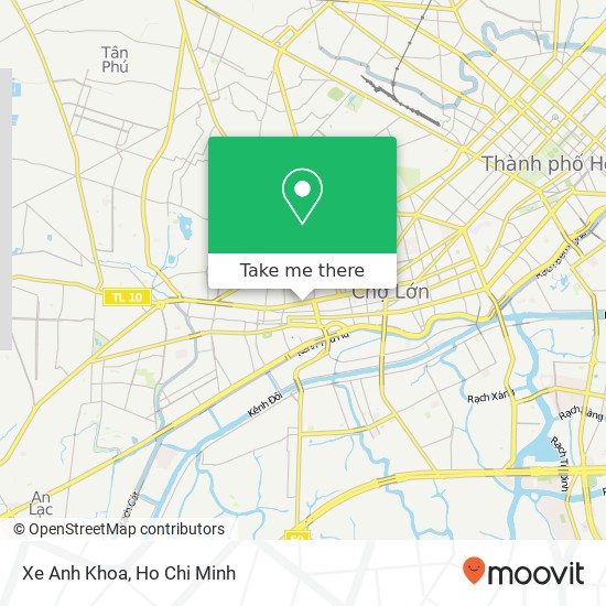 Xe Anh Khoa map