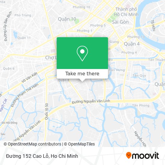 Đường 152 Cao Lỗ map