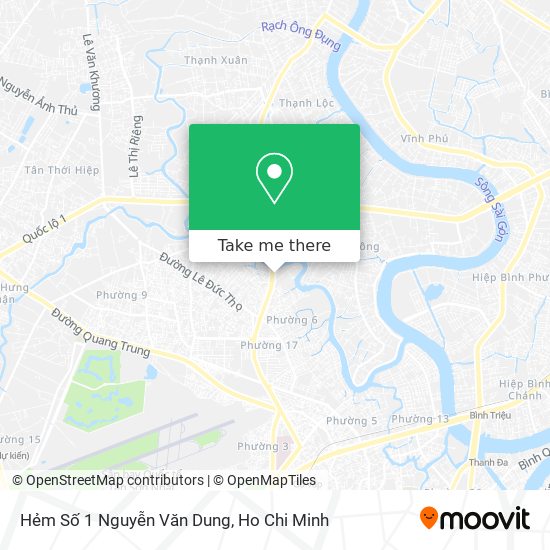 Hẻm Số 1 Nguyễn Văn Dung map
