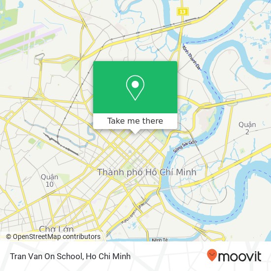 Tran Van On School map