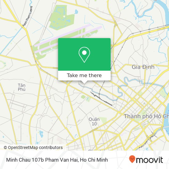 Minh Chau 107b Pham Van Hai map