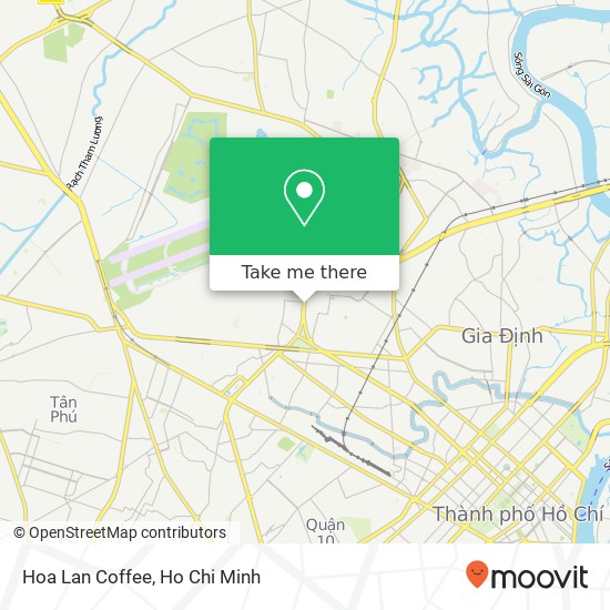 Hoa Lan Coffee map