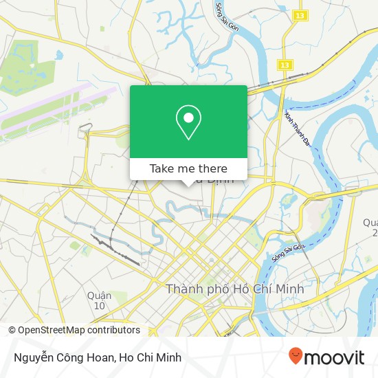 Nguyễn Công Hoan map