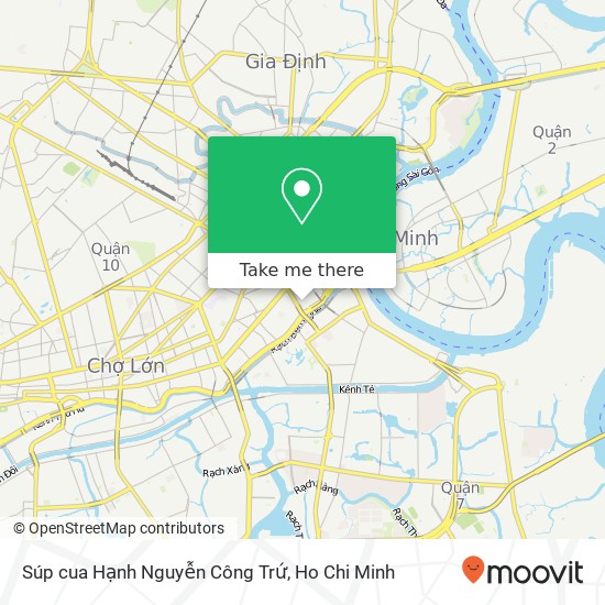 Súp cua Hạnh Nguyễn Công Trứ map