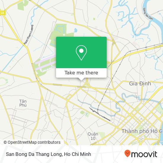 San Bong Da Thang Long map