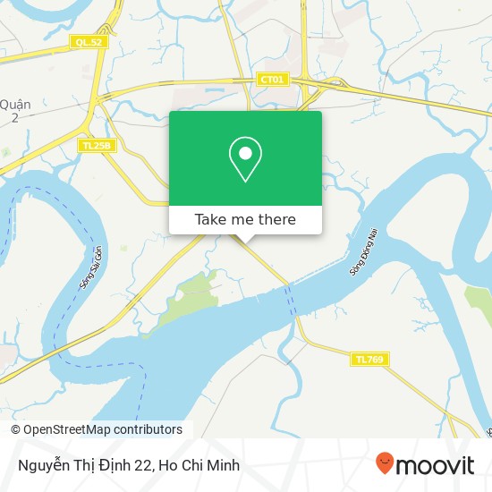 Nguyễn Thị Định 22 map
