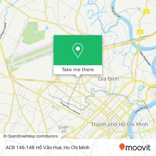 ACB 146-148 Hồ Văn Huê map