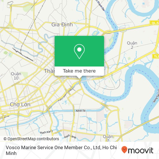 Vosco Marine Service One Member Co., Ltd map