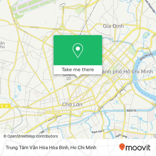 Trung Tâm Văn Hóa Hòa Bình map