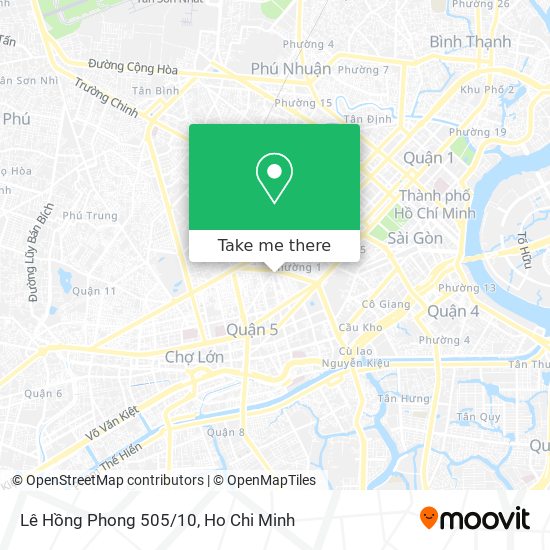 Lê Hồng Phong 505/10 map