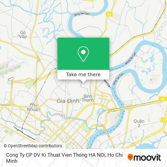 Cong Ty CP DV Ki Thuat Vien Thong HA NOi map