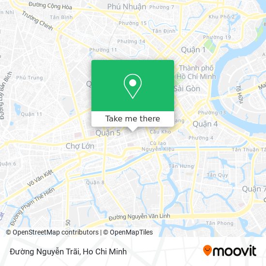 Đường Nguyễn Trãi map