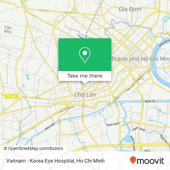 Vietnam - Korea Eye Hospital map