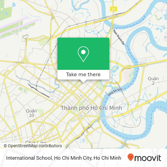 International School, Ho Chi Minh City map