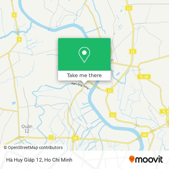 Hà Huy Giáp 12 map