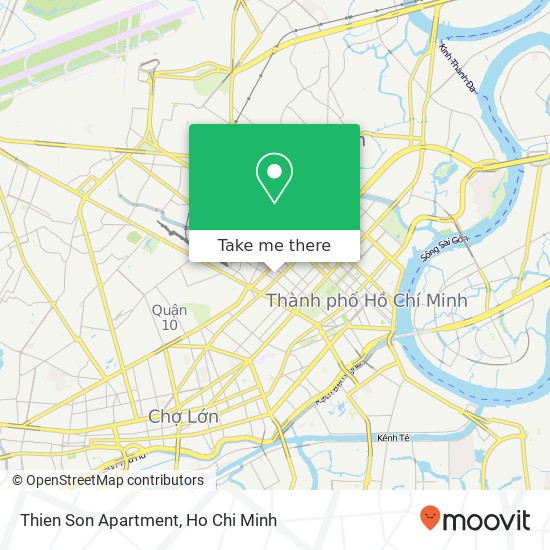 Thien Son Apartment map