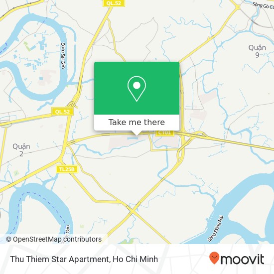 Thu Thiem Star Apartment map