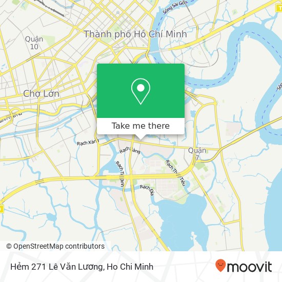 Hẻm 271 Lê Văn Lương map