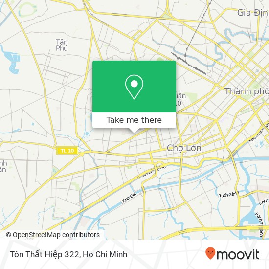 Tôn Thất Hiệp 322 map