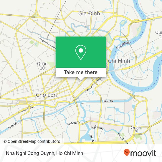 Nha Nghi Cong Quynh map