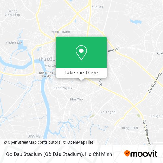 Go Dau Stadium (Gò Đậu Stadium) map