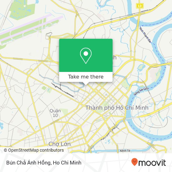 Bún Chả Ánh Hồng map