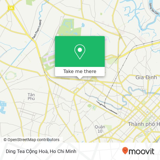 Ding Tea Cộng Hoà map