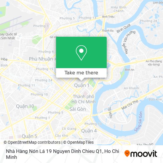 Nhà Hàng Nón Lá 19 Nguyen Dinh Chieu Q1 map