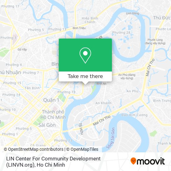 LIN Center For Community Development (LINVN.org) map
