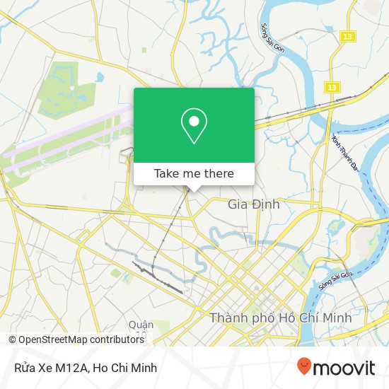 Rửa Xe M12A map