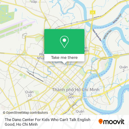 The Dano Center For Kids Who Can't Talk English Good map