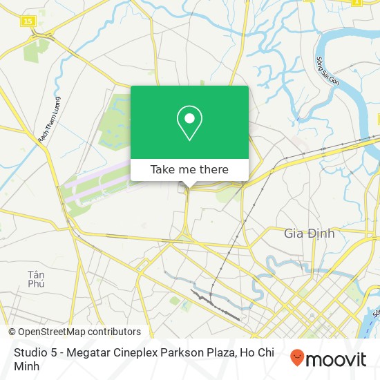 Studio 5 - Megatar Cineplex Parkson Plaza map