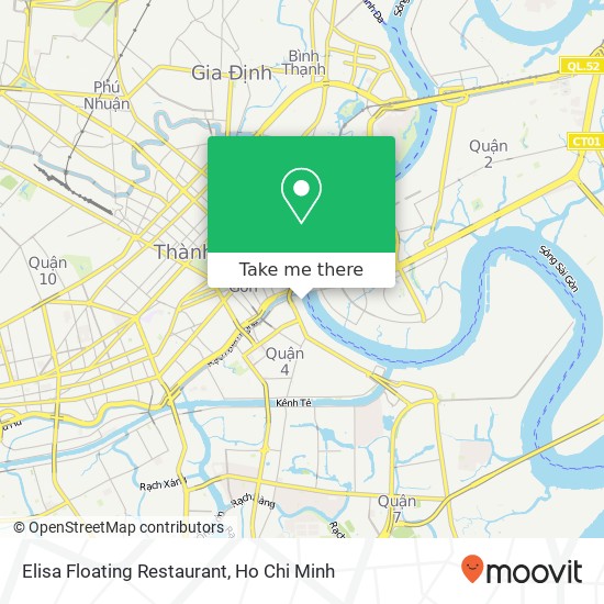 Elisa Floating Restaurant map