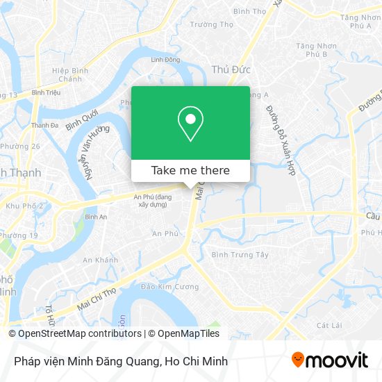 Pháp viện Minh Đăng Quang map