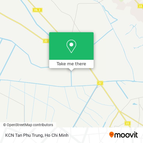 KCN Tan Phu Trung map