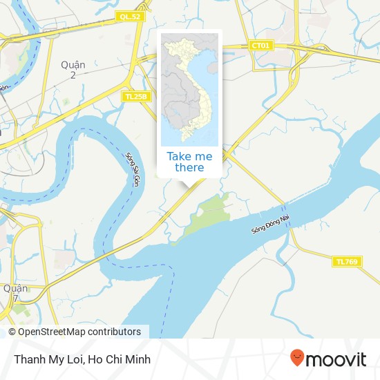 Thanh My Loi map