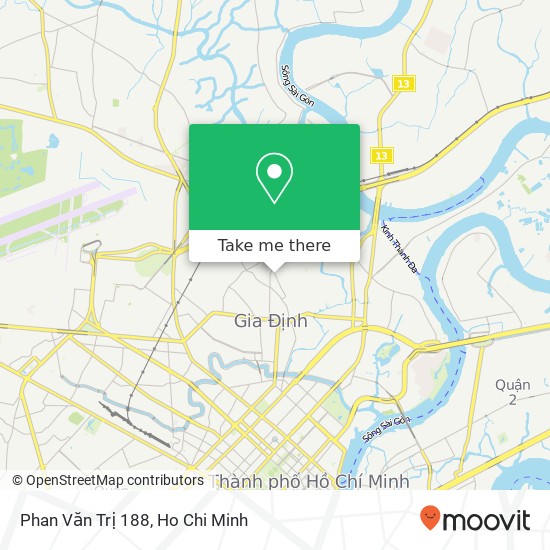 Phan Văn Trị 188 map