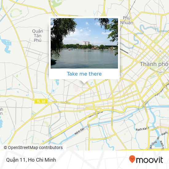 Quận 11 map