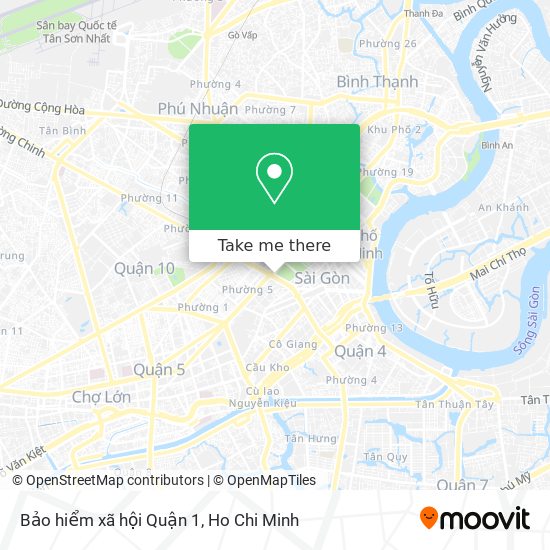 Bảo hiểm xã hội Quận 1 map