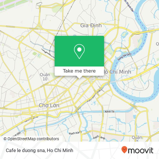 Cafe le duong sna map